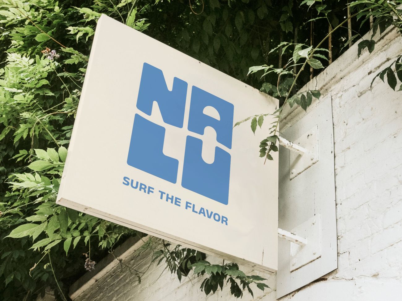 The Nalu Shave Ice sign